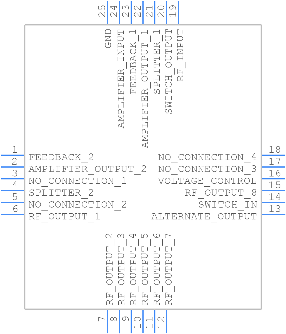 MAAM-010237-TR3000 - MACOM - PCB symbol