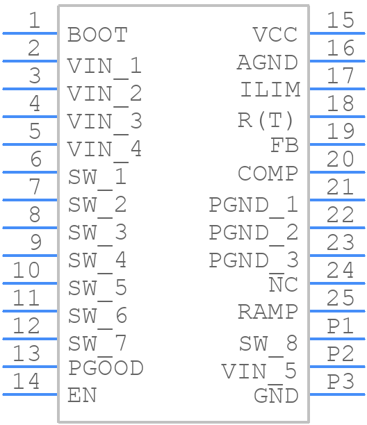 FAN2110 - onsemi - PCB symbol