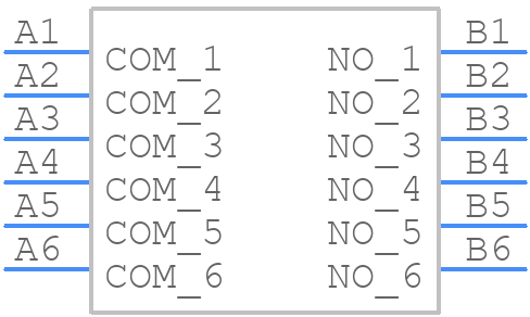 CFS-0603TB - Nidec Copal - PCB symbol