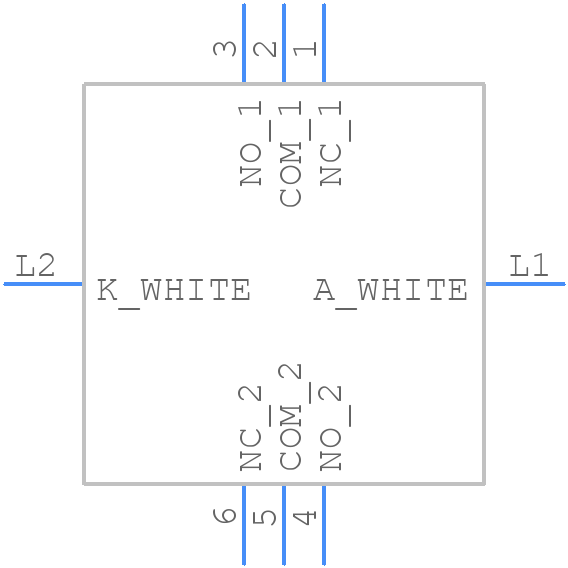 LP4EE1PBATW - E-Switch - PCB symbol