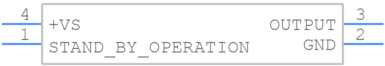 LFSPXO082294RL3K - IQD - PCB symbol