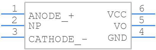 ACPL-M49T-560E - Avago Technologies - PCB symbol