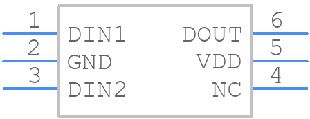 IN-PI20TBT5R5G5B - Inolux - PCB symbol