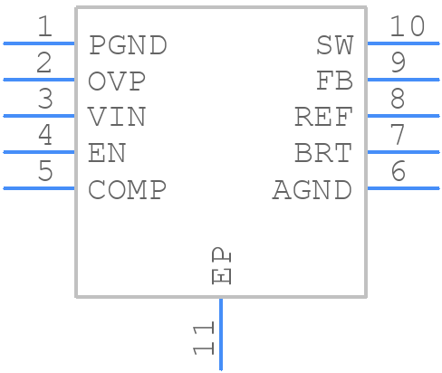 MIC2297-42YMLTR - Microchip - PCB symbol