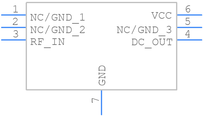 GRF1201 - Guerrilla RF - PCB symbol