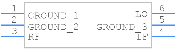 ADE-13+ - Mini-Circuits - PCB symbol