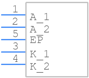 IN-C40PUBTKU1 - Inolux - PCB symbol