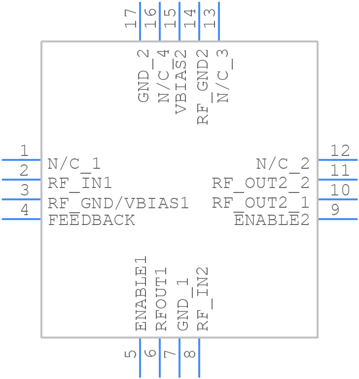 SKY67180-306LF - Skyworks - PCB symbol