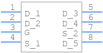 SQA401EEJ-T1_GE3 - Vishay - PCB symbol