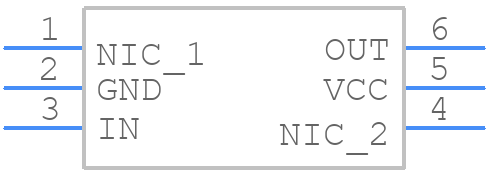 HMC434 - Analog Devices - PCB symbol