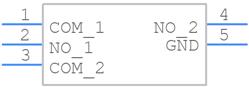 KMR211G - ITT CANNON - PCB symbol