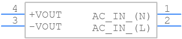 TMPS 10-109 - Traco Power - PCB symbol