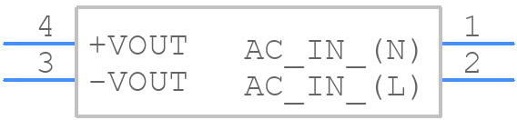 TMPS 10-115 - Traco Power - PCB symbol