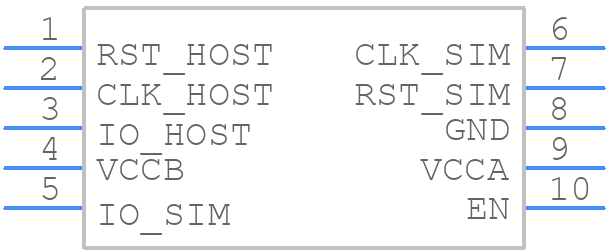 NVT4557HKX - NXP - PCB symbol