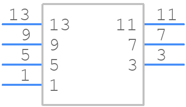930715001 - Molex - PCB symbol