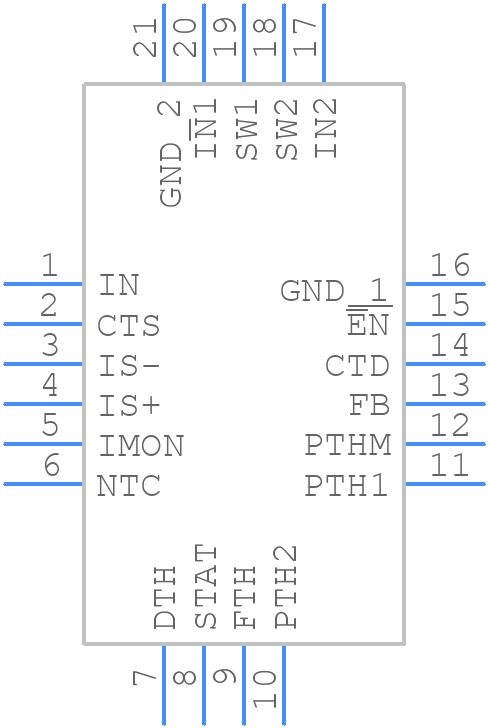 LTC4125EUFD#TRPBF - Analog Devices - PCB symbol
