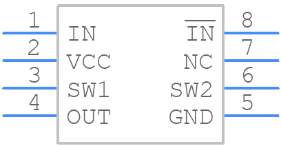 uPB1507GV - NEC - PCB symbol