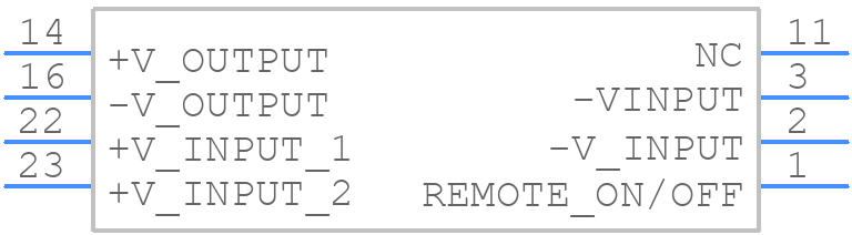 EC7AW-24S33 - Cincon - PCB symbol