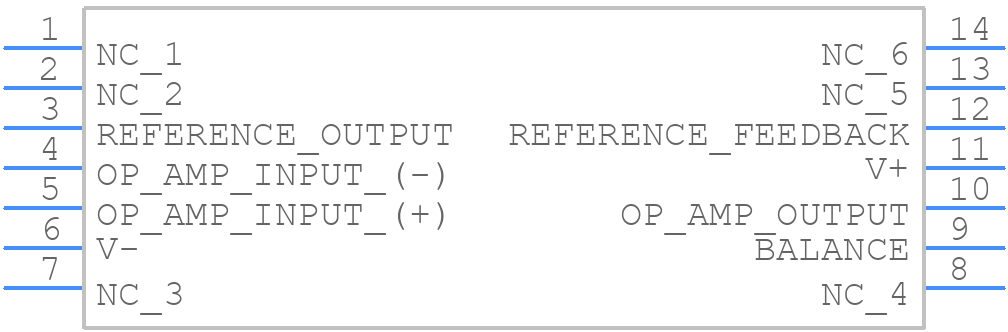 LM10CWM/NOPB - Texas Instruments - PCB symbol