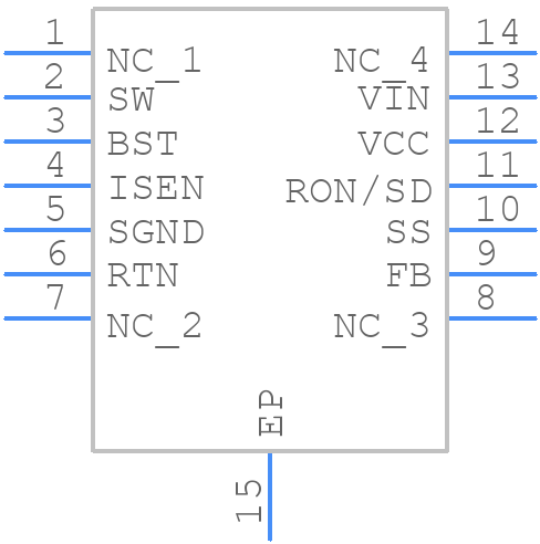 LM2695MH/NOPB - Texas Instruments - PCB symbol