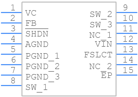 LM2700LD-ADJ/NOPB - Texas Instruments - PCB symbol