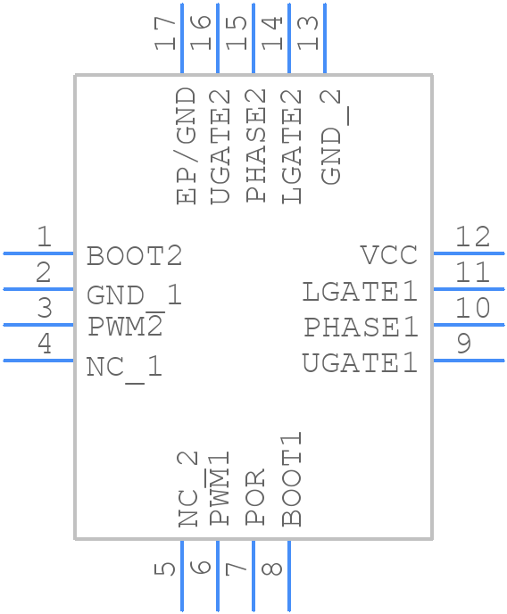 DS9625B-04 - RICHTEK - PCB symbol