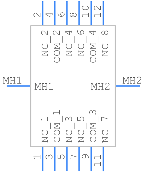 SS-42D28-GNS - C&K Aerospace - PCB symbol