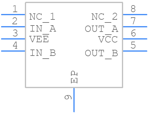 LM5111-1MY/NOPB - Texas Instruments - PCB symbol
