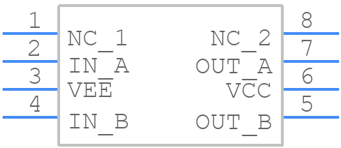 LM5111-2M/NOPB - Texas Instruments - PCB symbol