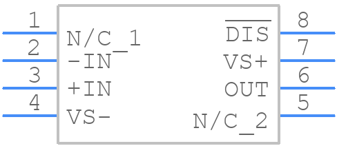 LMH6704MA/NOPB - Texas Instruments - PCB symbol