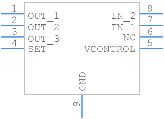 LT3085EMS8E#TRPBF - Analog Devices - PCB symbol
