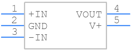 LMV7275MG/NOPB - Texas Instruments - PCB symbol