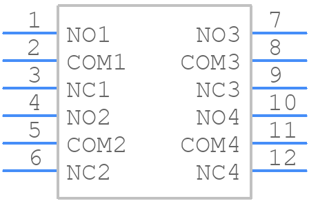 7401MD9CGE - LITTELFUSE - PCB symbol