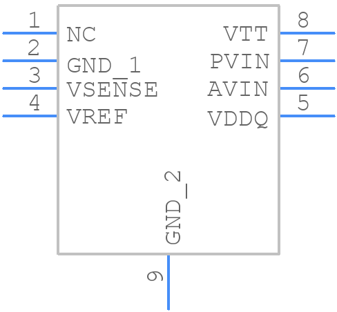 LP2995MR/NOPB - Texas Instruments - PCB symbol