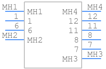 PE4117-M - YHDC - PCB symbol