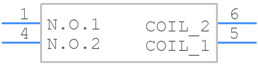 HE1aN-W-DC12V-Y7 - Panasonic - PCB symbol