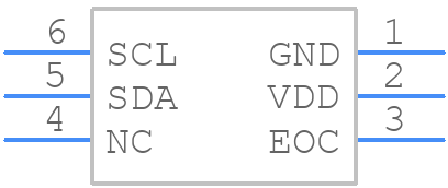 ABP2DANT015PG2A3XX - Honeywell - PCB symbol