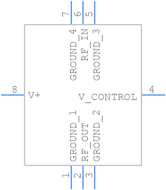 MVA-2000+ - Mini-Circuits - PCB symbol