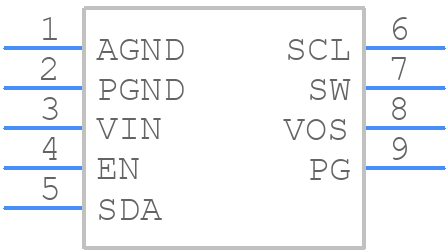 TPS6286920CRQYR - Texas Instruments - PCB symbol