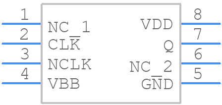 830S21AMILFT - Renesas Electronics - PCB symbol