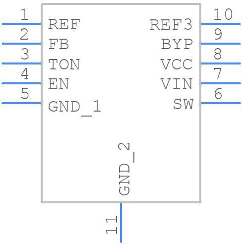PM6644TR - STMicroelectronics - PCB symbol