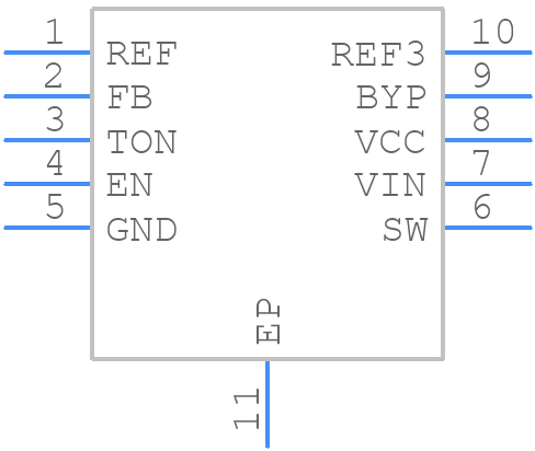 PM6644 - STMicroelectronics - PCB symbol