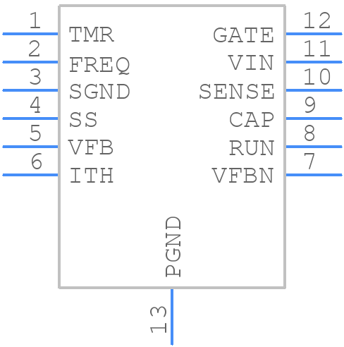 LTC7860EMSE#TRPBF - Analog Devices - PCB symbol