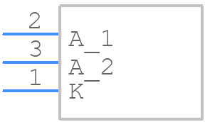 VSMA1085400 - Vishay - PCB symbol