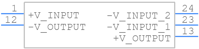 AM6TW-2406SH60-NZ - aimtec - PCB symbol