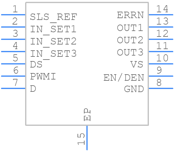 TLD2331-3EP - Infineon - PCB symbol