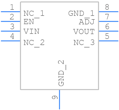 RT9048GSP - RICHTEK - PCB symbol