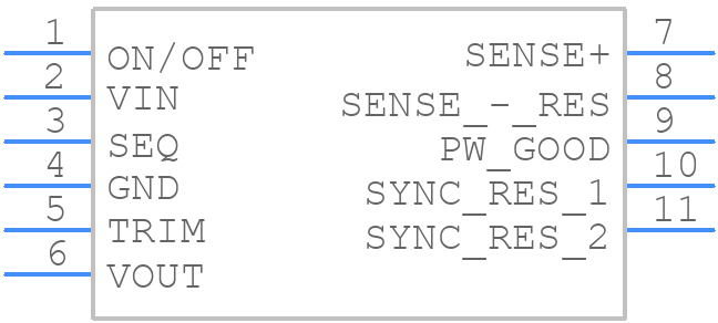 iBF12012A007V-001-R - TDK Lambda - PCB symbol
