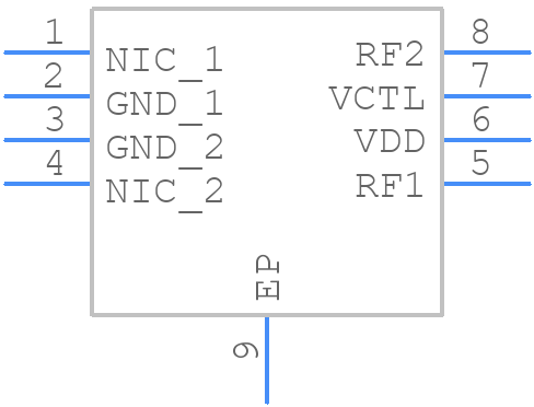 HMC1055LP2CETR - Analog Devices - PCB symbol