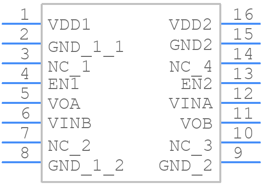 NCID9211 - onsemi - PCB symbol